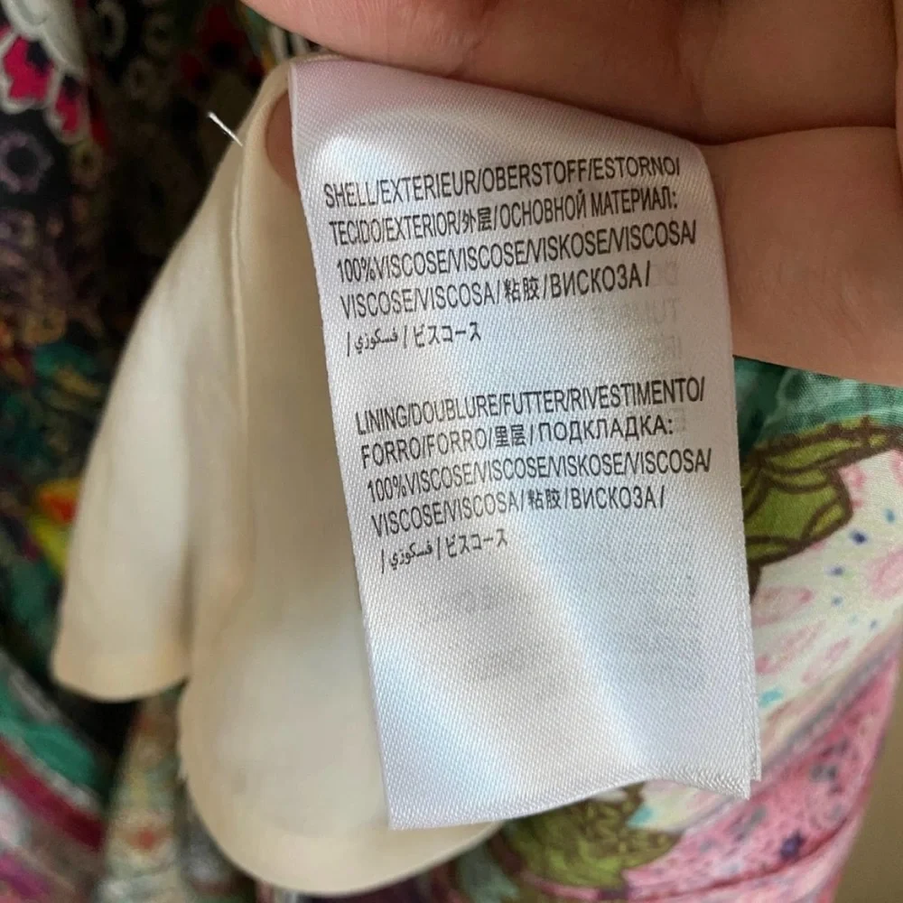 Farm Rio Gayatri Maxi Dress Size Small - Picture 7 of 7